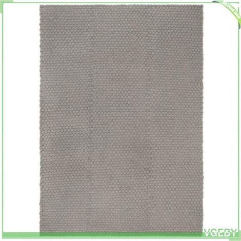 345122 Tapis rectangulaire Gris 160x230 cm Coton (1/5)