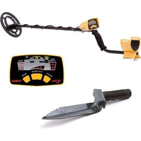 PACK : Détecteur de métaux Garrett ACE 150 + Pelle couteau EDigger + Accessoires (1/3)