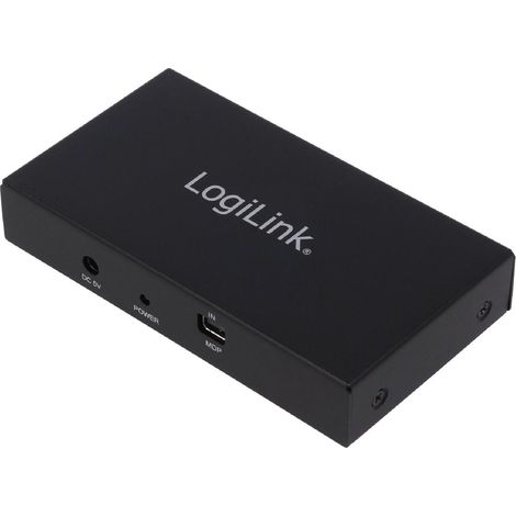 Repartiteur Mini DisplayPort 4K 3D UHD LPCM 1 x mini DP vers 2 x HDMI - Noir