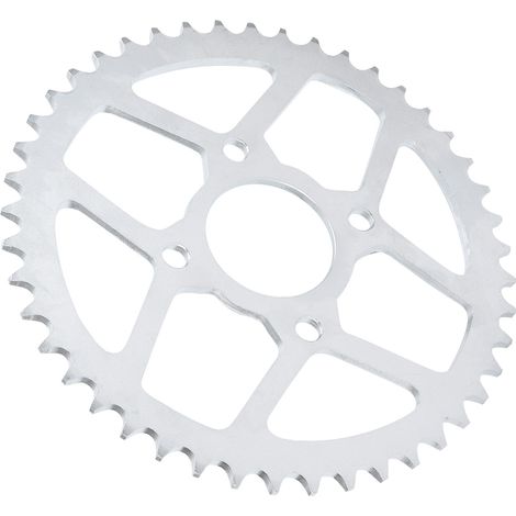 Pignon de chaîne moto 45 dents 4 trous, kit de remplacement performance pour quad, pit bike, dirt bike et SUV. (1/5)