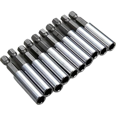 Embout De Tournevis À Manche Long Et Tige Hexagonale, Porte-embout À Changement Rapide, Outil À Main, Rallonge De Douille (1/5)