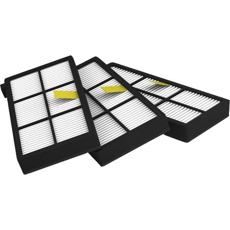 Filtros HEPA iRobot para aspiradora Roomba negro 15 cm