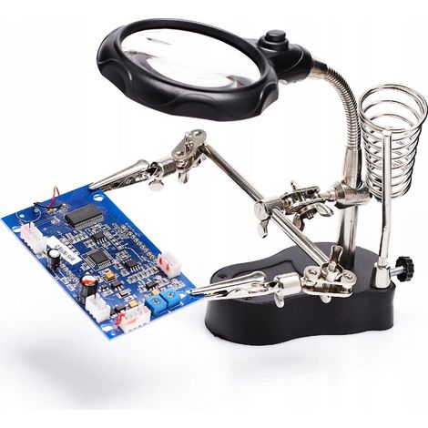 Troisième main avec rétroéclairage LED ZD-126-2