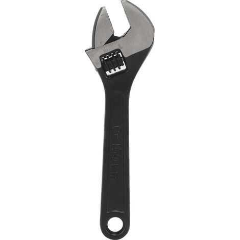 Verstellbarer 45-mm-Stahlmaulschlüssel mit breiter, gerillter Aufhängeöse, ideal für Profis, Privatpersonen und die Industrie, 150 mm (6 Zoll). (1/5)