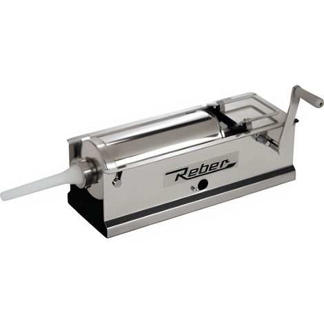 Machine à Saucisson Reber 2 Vitesses 8kg Inox pour Charcuterie et Saucisses