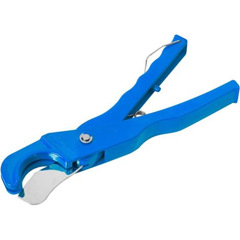 BlueSpot Tools 35mm PVC Pipe Cutter with Ratchet Mechanism for Vinyl and Plastic Tubes (1/2)