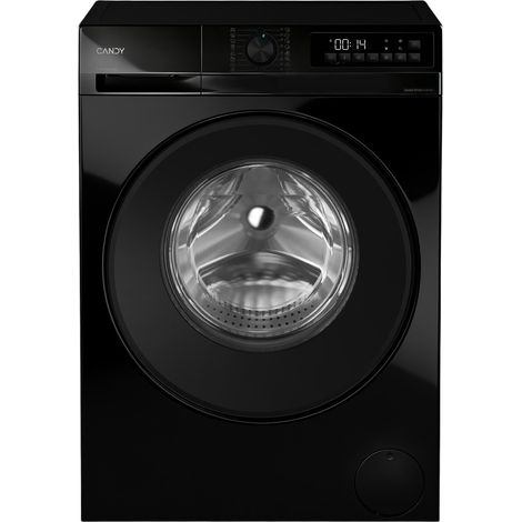 Lave-linge hublot CANDY GD 410B9B-S Prowash 300 - 10 kg - Induction - Vapeur - 1400 trs - Classe A -30% - Noir