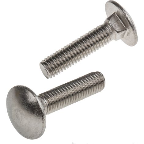 Boulon Acier Inoxydable, Brut, M8 x 35mm ( Prix pour Sachet de 50 )