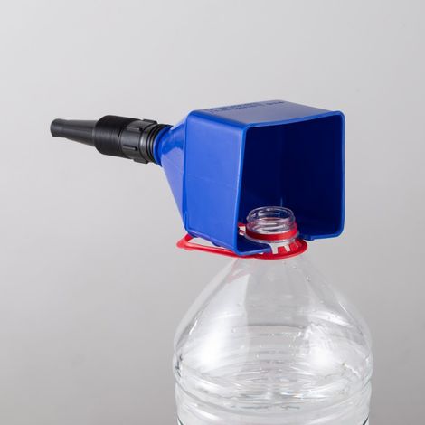 Grand entonnoir, carburant in plastique, portable, pliable, tuyau télescopique, baïonnette, entonnoir de remplissage mains libres pour essence de moto. (1/5)