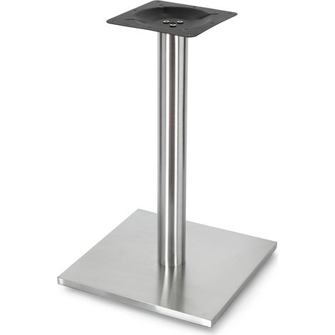 2x Soporte de altavoz Base para altavoces de acero inoxidable Stand de altavoz Pedestal para altavoces Columna para altavoz zócalo Trípode