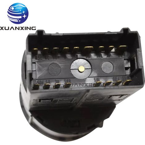 8E0941531D Headlight/Fog Light Control Switch is compatible with AUDI A4 S4 RS4 B6 B7 (1/4)