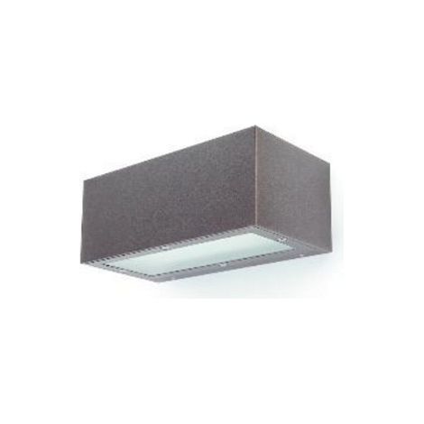 Lampada da parete ISORA LED SMD 8.3W 1595lm 4000K 1 emissione marrone ramato