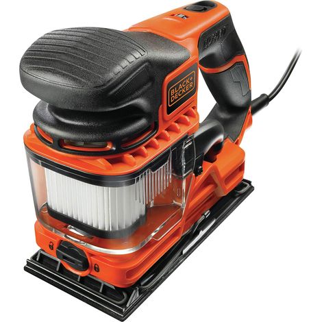 BLACK+DECKER Levigatrice 1/3 Foglio con filo 270W - DuoSand - KA330EKA-QS