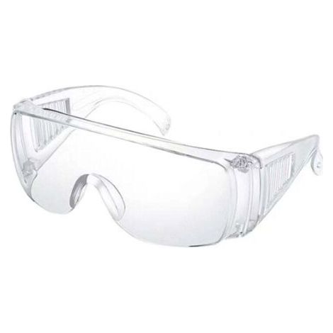 QORVA-Lunettes coupe-vent à persiennes, lunettes de protection transparentes pour cyclisme, résistantes aux chocs, à la poussière, au brouillard, aux gouttelettes et aux éclaboussures (1/4)
