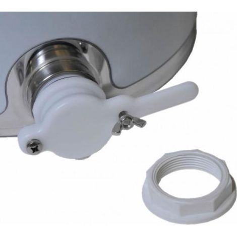 Ghiera in plastica per rubinetto a taglio Ø 40 mm
