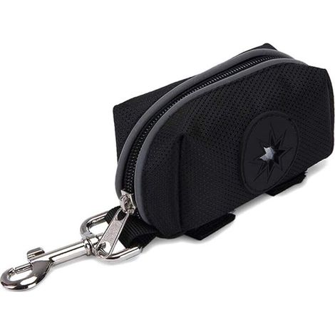 Distributeur de sacs à ordures pour animaux de compagnie (boucle en fer noir)-Fei Yu