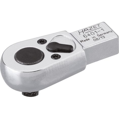 HAZET Einsteck-Umschaltknarre 6401-1 Einsteck-Vierkant 9 x 12 mm Vierkant massiv 6,3 mm (1/4 Zoll) (1/4)