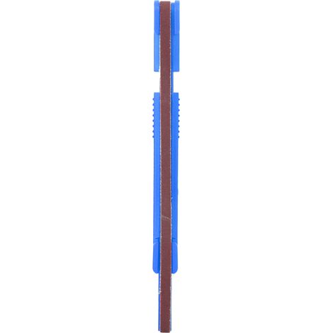Bâtonnet de ponçage pour frettes de guitare, lime stylo de finition pour réparation d'instruments, outil bleu (1/5)