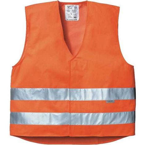 Chaleco de Alta Visibilidad con Reflex en Naranja M