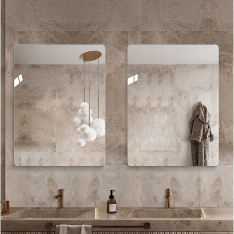 Wandspiegel 60x80 cm rahmenlos, horizontal/vertikal OKMYHOME (1/5)
