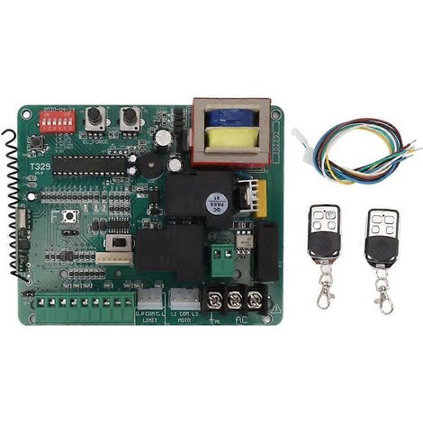 Sliding portail moteur commande planche LED électrique door circuit avec télécommande (1/5)