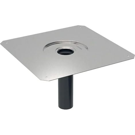 Geberit Pluvia raccordo per barriera al vapore: d=56mm, raccordo impermeabilizzazione=acciaio CrNi 1.4301, 359113001