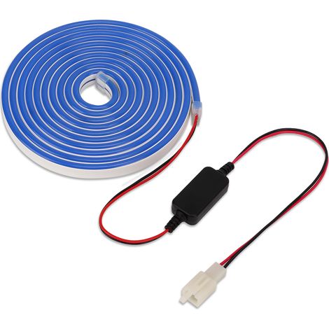 Bande lumineuse LED bleue pour coffre avant de voiture, IP67, remplacement pour Tesla Model 3 2018-2020, 12-16 V CC (1/5)