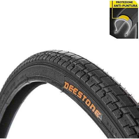 2 COPERTONI 700 X 40/42C + CAMERE AMERICA PNEUMATICI ANTI-PUNTURA X CITY BIKE BICICLETTA 28 STRADALE IBRIDA