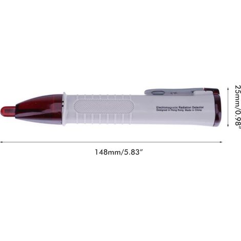 Détecteur de rayonnement électromagnétique sans contact en forme de stylo, mini testeur de rayonnement adapté aux appareils ménagers et aux ordinateurs de bureau (1/5)