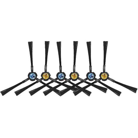 10 Stück Seitenbürsten für Saugroboter iLife V8, V8s, X750, A7, X800 (1/4)
