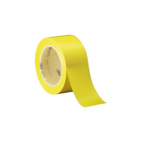 Cinta adhesivo de fin generales de recubrimiento 471F 50mmx33m amarillo 3M (por 6)