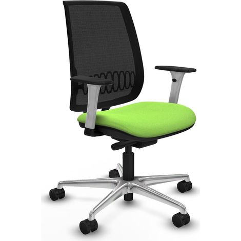Bürostuhl piqueras y crespo Alares weiß ohne Rollen (1/2)
