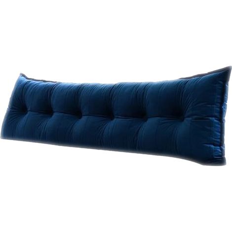 Almohada de terciopelo azul marino Almohada de terciopelo azul marino 180 cm (1/3)