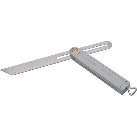 Equerre/sauterelle coulissante 25 cm Shinwa 33921 (1/4)