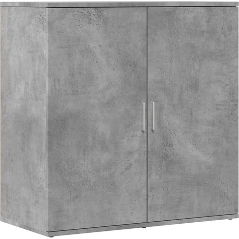 Credenza buffet cassettiera mobile contenitore organizer cucina soggiorno soggiorno 79 x 38 x 80 cm derivati del legno grigio 020032095