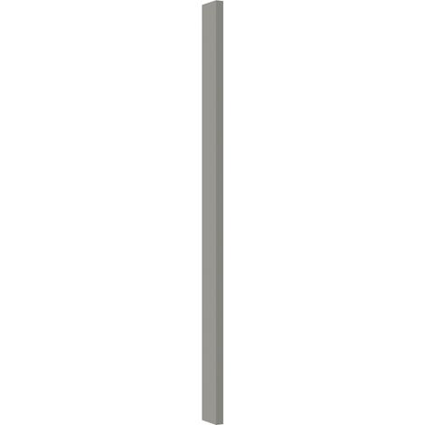 Unterschrank Passleiste Grau Küche Bianca Grey Rose Küchenzeile Küchenblock Einbauküche - Breite 5,50 cm x Höhe 81,50 cm x Tiefe 1,60 cm. (1/5)