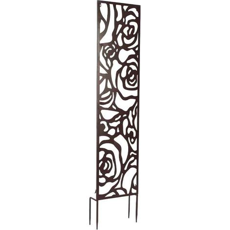 Treillage rosabella 30x1x120cm – Support décoratif pour plantes grimpantes – Structure esthétique pour jardin – Flexible contre mur ou séparation – La Grande Prairie