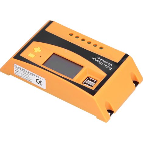 Contrôleur de charge solaire 12 V/24 V, régulateur de charge/décharge solaire étanche, contrôleur photovoltaïque 60 A (1/5)