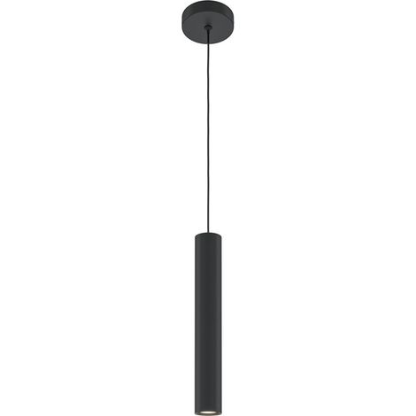 Lampada sospensione moderna nera tubo GU10 6W Maytoni (1/3)