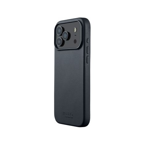 Mujjo Lederhülle - Lederhülle für iPhone 17 Pro Max, kompatibel mit MagSafe (Basalt) (1/3)
