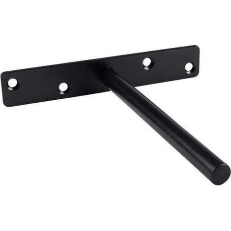 équerre étagère Invisible, Support Etagere en Fer, Fixation Etagere Murale Equerre Charge Lourde - 2 Pièces(200MM) (1/5)
