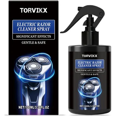 Spray nettoyant et désodorisant pour rasoir électrique, prévention de la rouille - 100ml (1/5)