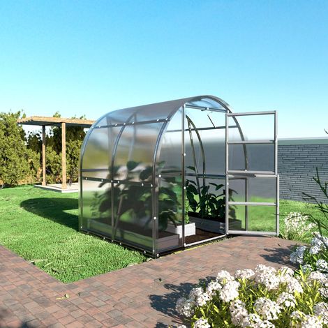 Gewächshaus KLASIKA SLIM 2 x 2 m (4 m²), 4 mm mit Polycarbonatbeschichtung, 1 Stück