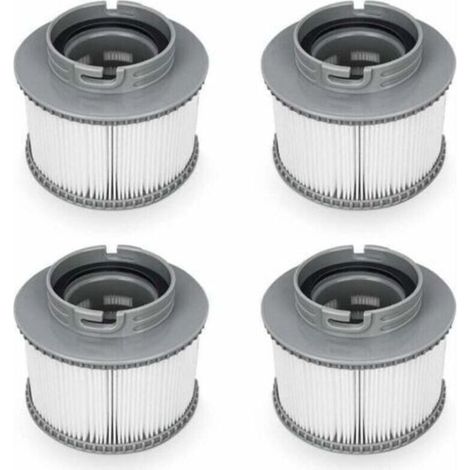 Ersatzfilter für die MSPA FD2089 Kartuschenfilterpumpe für Schwimmbäder, Whirlpools und Spas, 4er-Packung (1/5)