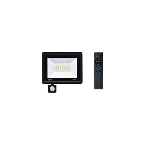 200W Projecteur Led Exterieur Detecteur de Mouvement, 72 Leds Blanc Froid Super Lumineux Spot , 6500K 16000 LM IP66 Etanche Eclairage Avec Detecteur pour Jardin, Patio, Garage (1/4)