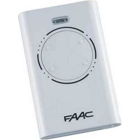 Télécommande - FAAC - XT4 868 SLH - Auto-apprentissage - 4 canaux - Blanc