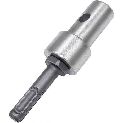 Adaptateur de perceuse tarière 2 fentes et 2 trous pour perçage au sol  Convient pour 1/2" ，