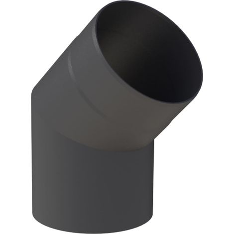 Coude gris 45° de tuyau de poêle ø120