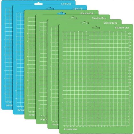 Schneidematten für Joy Xtra: 21,6 cm x 30,5 cm, 6er-Pack (4 mit Standardgriff und 2 mit leichtem Griff) – Maschinenzubehör (1/5)