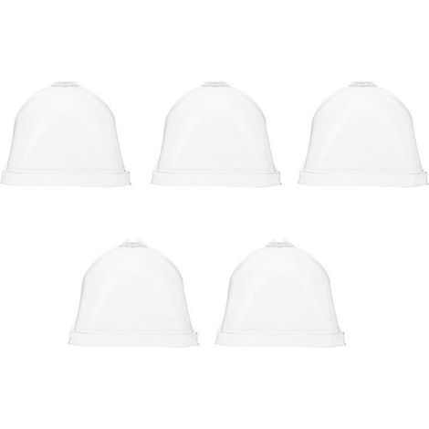 Lot de 10 cloches à plantes en plastique (1/3)